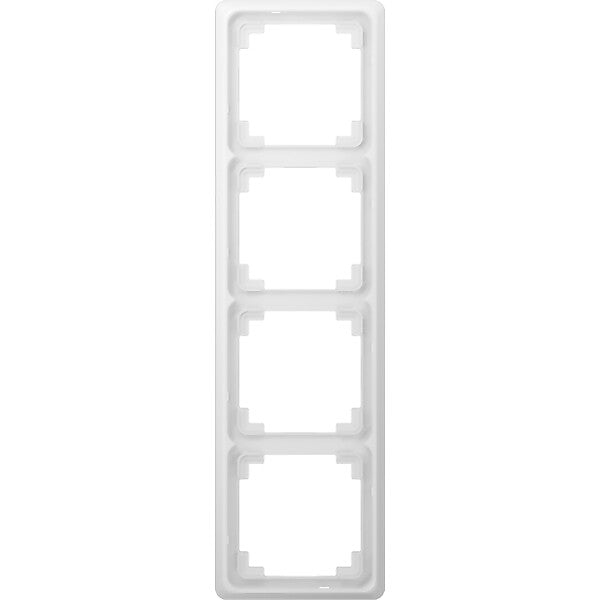 JUNG Rahmen 4-fach aws waage/senkrecht CDP 584 WW